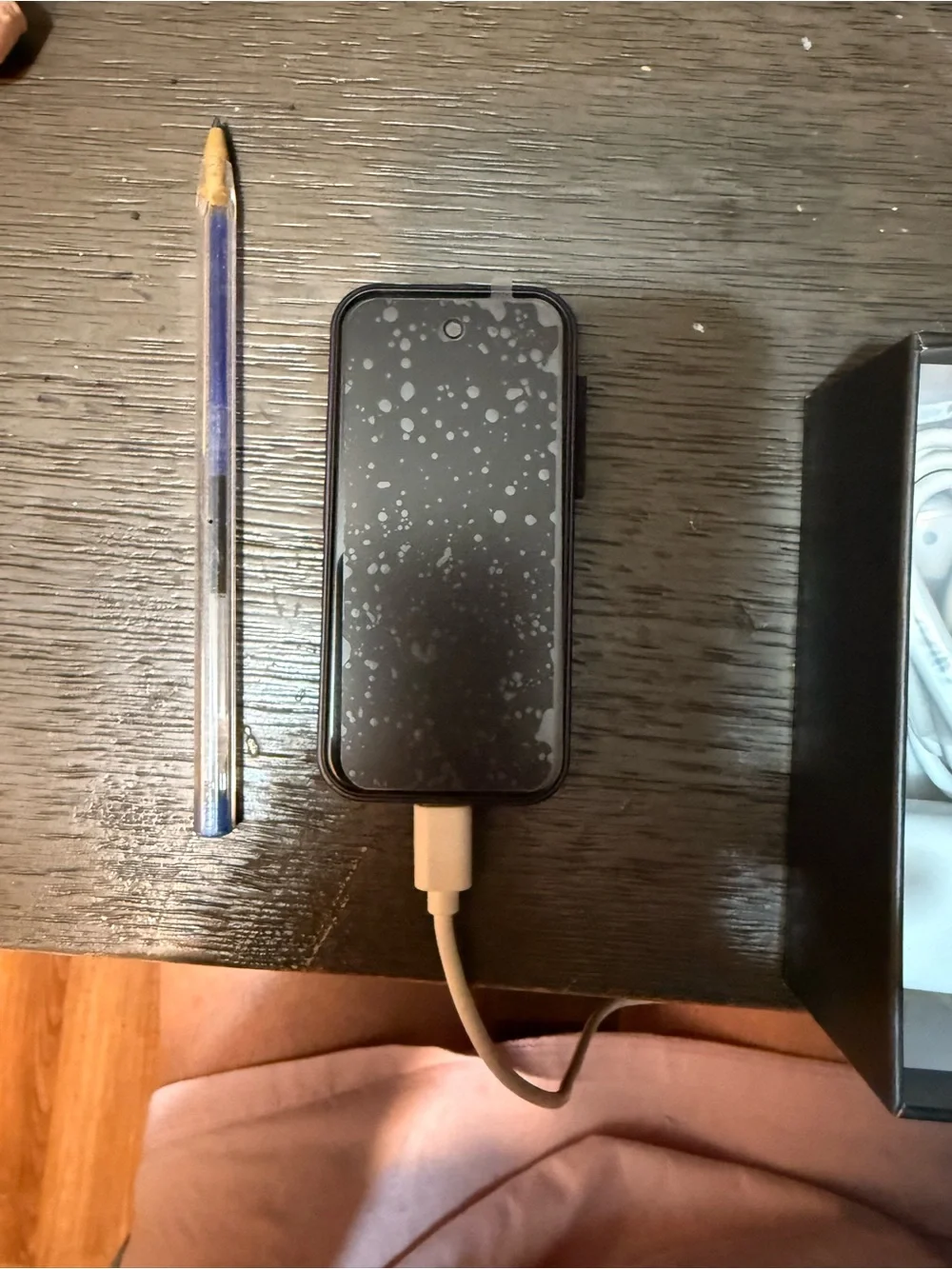 Purple Mini Cell Phone with Charging Cable and head phones unlocked- Unbranded